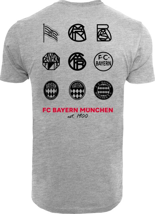 Image du produit FC Bayern München Logo History T-shirt col rond - 112145 (4XL)