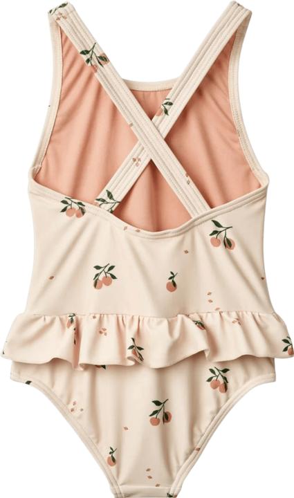 Actual product image Liewood Amara Printed Swimsuit - Peach / Sea Shell (98)