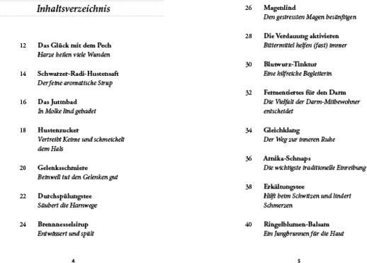 Nährwerte und Zutaten Das kleine Buch: Vergessene Hausmittel (Deutsch, Karin Buchart, 2024)