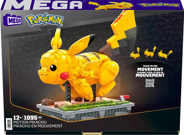 Actual product image Mega Construx Pokémon Motion Pikachu