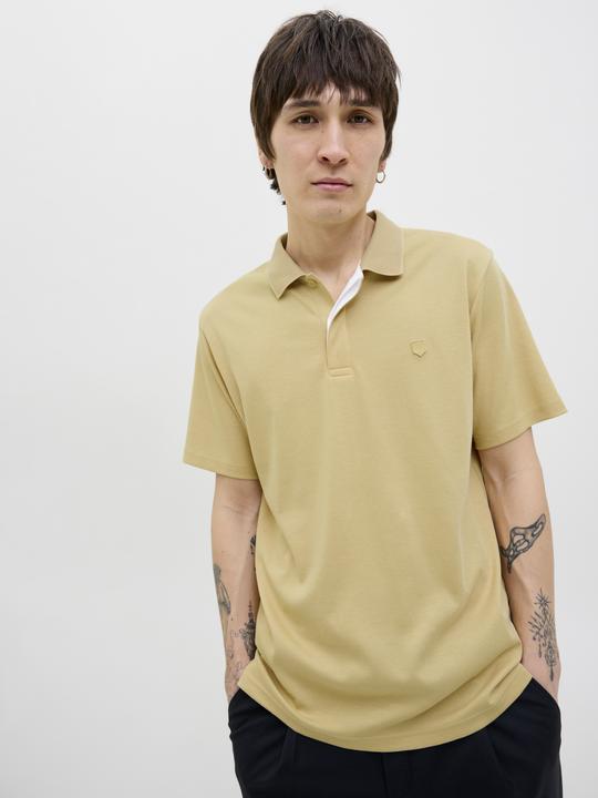 Image du produit Jack & Jones Teinte unie Col de chemise Polo (M)