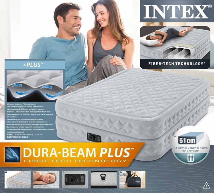 Actual product image Intex Supreme Air-Flow Airbed (150 x 200 cm)