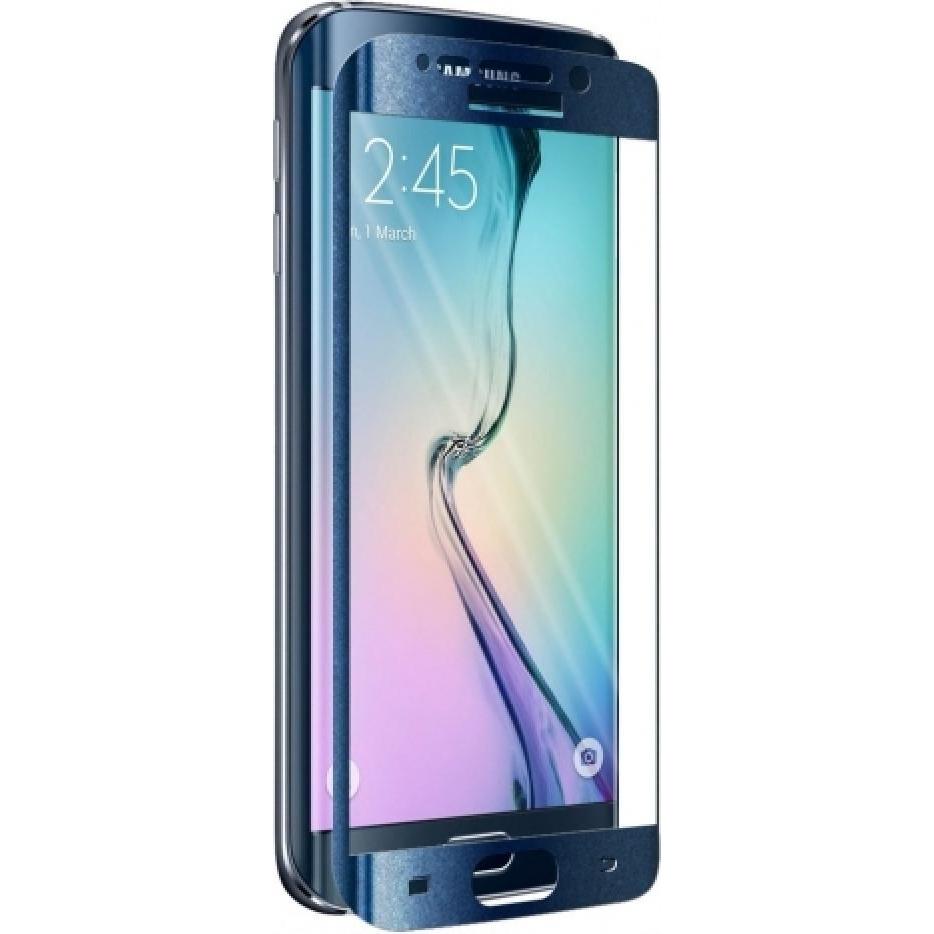 Screenguard Samsung Galaxy S6 Edge Full Screen Panzerglas Schutzfolie 2.5D 9H (1 Stück, Samsung Galaxy S6 Edge), Smartph...