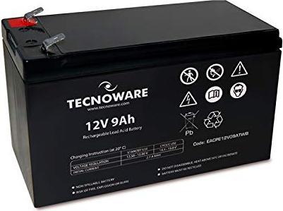 Actual product image Tecnoware Batteria Ups 12vdc 9ah High Ermetica Al Piombo Bulk