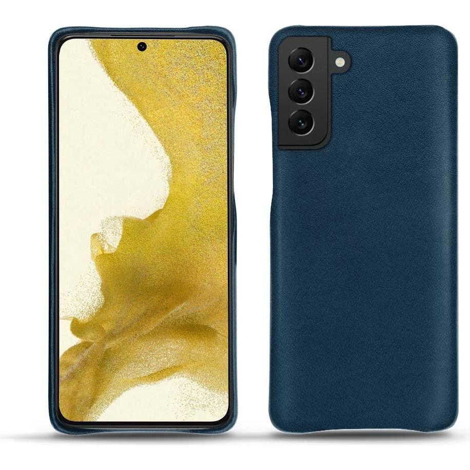 Noreve Lederschutzhülle (Samsung Galaxy S22), Smartphone Hülle, Blau