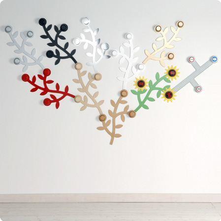 Image du produit Foppapedretti Porte-manteau mural 3 crochets Wenge