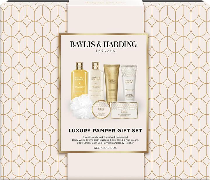 Produktbild Baylis & Harding Geschenkset Mandarin & Grapefruit Luxury 7-tlg (Körperpflegeset)