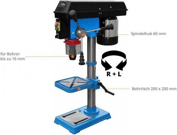 Image du produit Güde - Tischbohrmaschine GTB 16/612 R+L