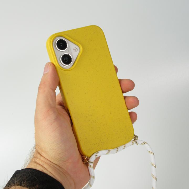 Produktbild PhoneLook Hülle Bio Eco-Friendly Vegan mit Handykette Necklace