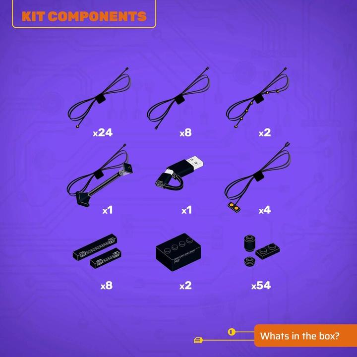 Actual product image Light my bricks LMB 2.0 LEGO® 11370# Stranger Things - The Creel House Light Kit