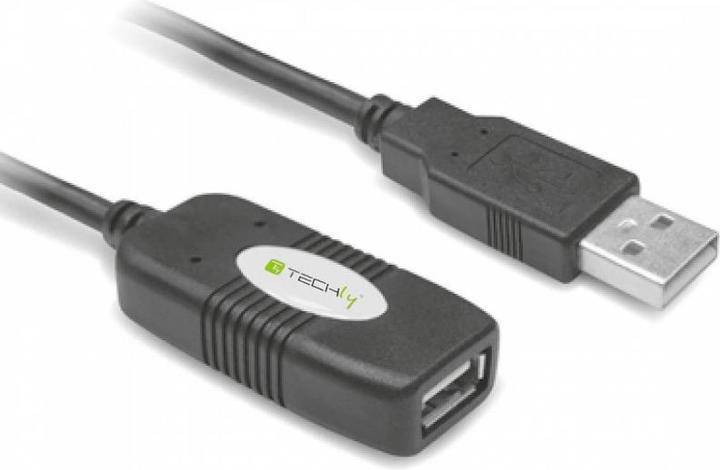 Image du produit Techly USB 2.0 extension active, Hi-Speed (10 m, USB 2.0)