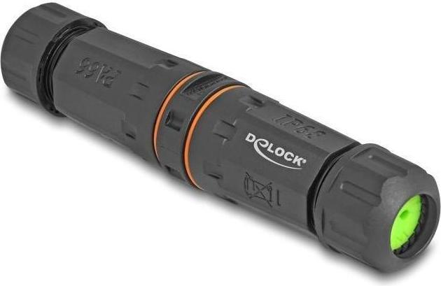 Actual product image Delock Fibre optic cable connector SC Duplex socket to SC Duplex socket (Network coupling)