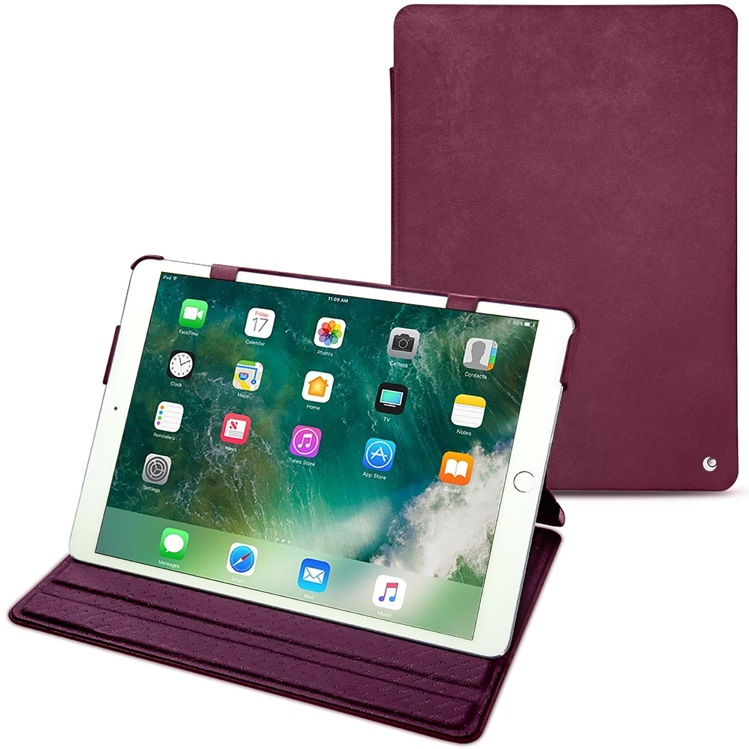 Noreve Lederschutzhülle horizontal (iPad Pro 10.5), Tablet Hülle, Violett