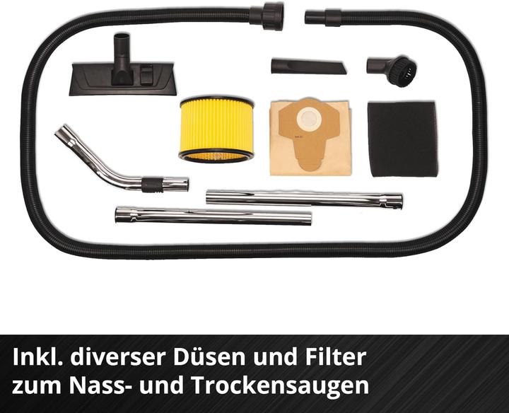 Image du produit Einhell TE-VC 36/25 Li S (Aspirateur eau et poussière)