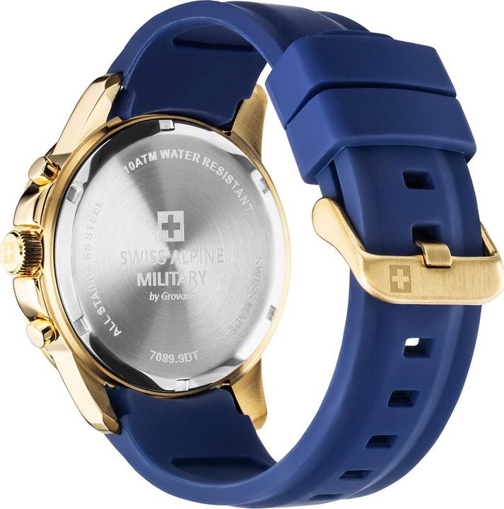 Image du produit Swiss Alpine Military 7089.9815 Chronographe Mens Watch 44mm 10ATM (Chronographe, 44 mm)