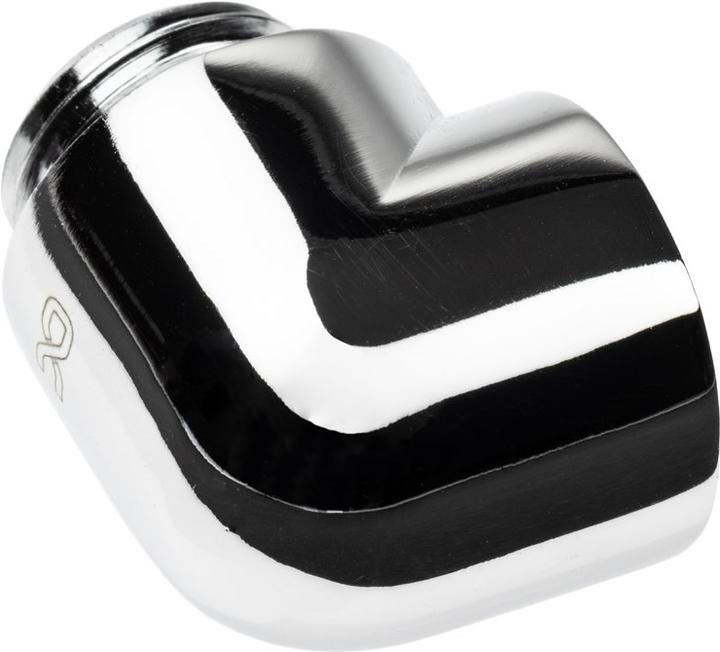Produktbild Alphacool Eiszapfen Adapter 90 Grad G1/4 Zoll AG auf G1/4 Zoll IG