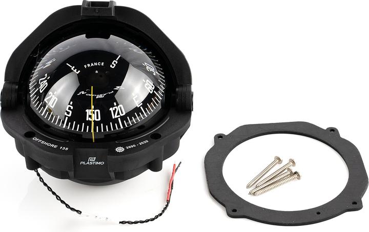 Actual product image Plastimo Offshore 135 compass, black