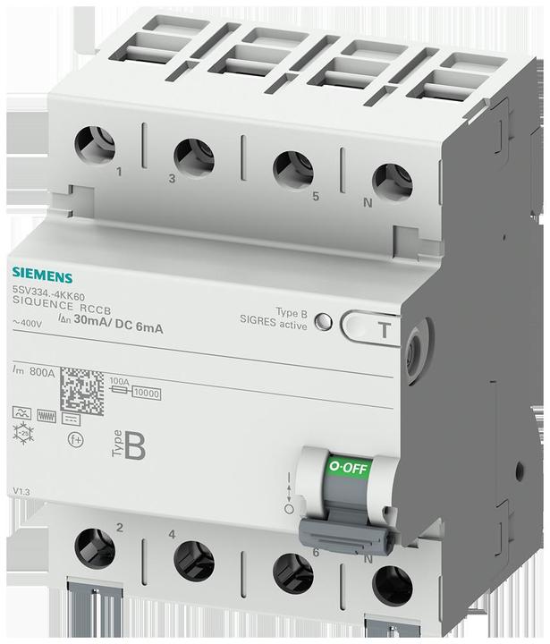 Produktbild Siemens FI-Schutzschalter