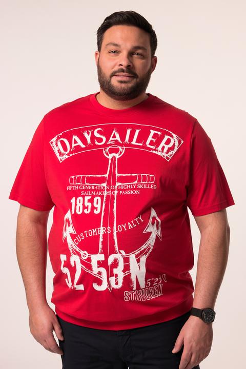 Produktbild Men+ T-Shirt, Halbarm, Bauchfit, Print, Rundhals (5XL)