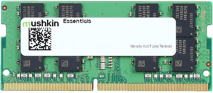 Actual product image Mushkin SORAM D4 2933 64GB C21 Essentials K2 (2 x 32GB, 2933 MHz, DDR4-RAM, SO-DIMM)