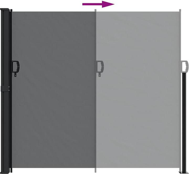 Produktbild vidaXL Seitenmarkise (3 m)