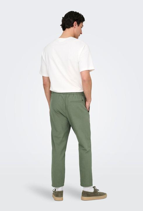 Produktbild Only & Sons Onslinus Crop 0007 Cot Lin Pnt Noos (XS)
