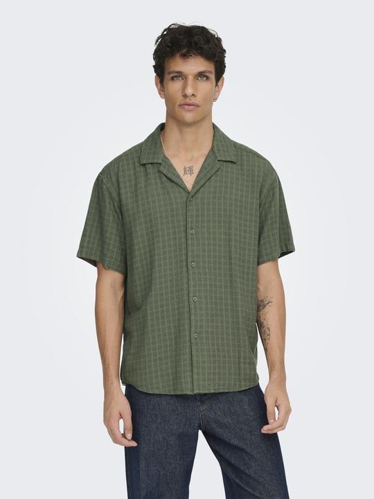 Produktbild Only & Sons Onslatham Rlxss Resort Linen Struc 0257 (L)