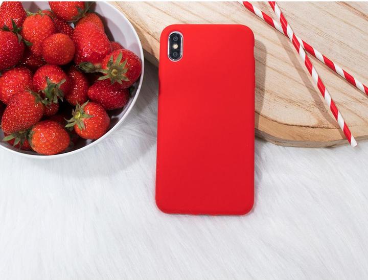 Produktbild Mobiparts Silicone Cover Apple iPhone XR Scarlet Red (Apple iPhone XR)