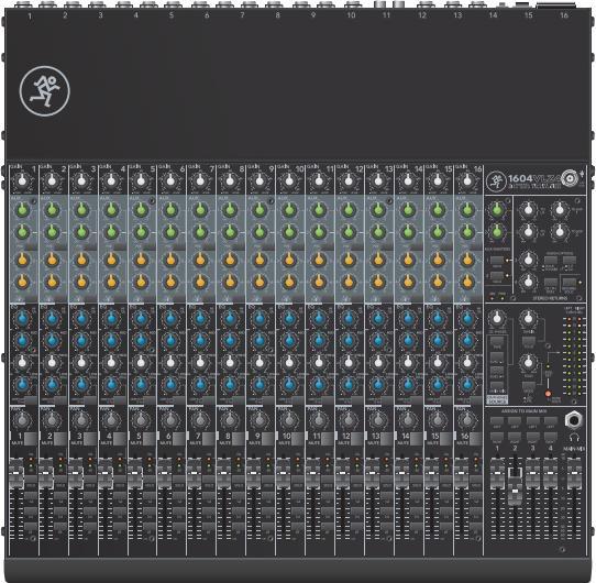 Image du produit Mackie 1604VLZ4 Table de mixage pour DJ (Studio et mixeur live)