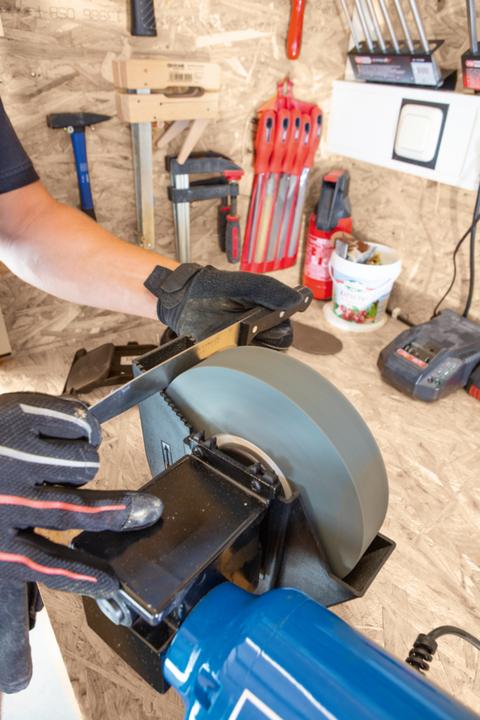 Actual product image Scheppach BG200W (Bench grinder, 250 W)