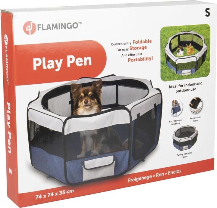 Actual product image Flamingo Puppy playpen
