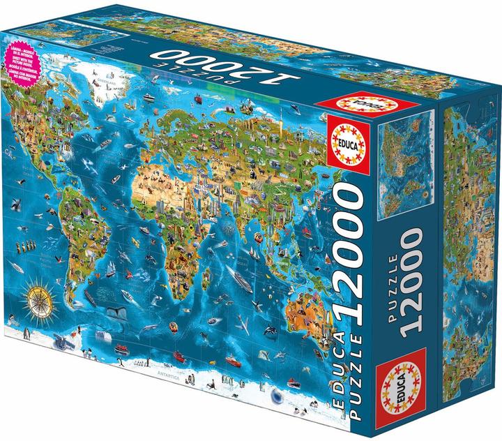 Produktbild Educa Weltwunder (12000 Teile)
