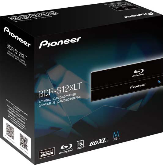 Actual product image Pioneer BDR-S12XLT drive (Blu-ray burner)