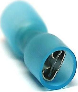 Actual product image EP Flat connector sleeve WP 6.3 x 0.8 mm, female, blue, 10 pcs.