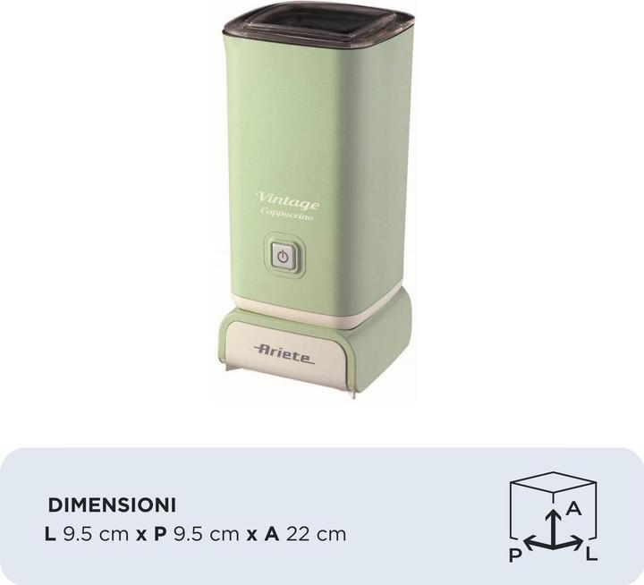 Produktbild Ariete 2878 Milchaufschäumer Vintage (250 ml)