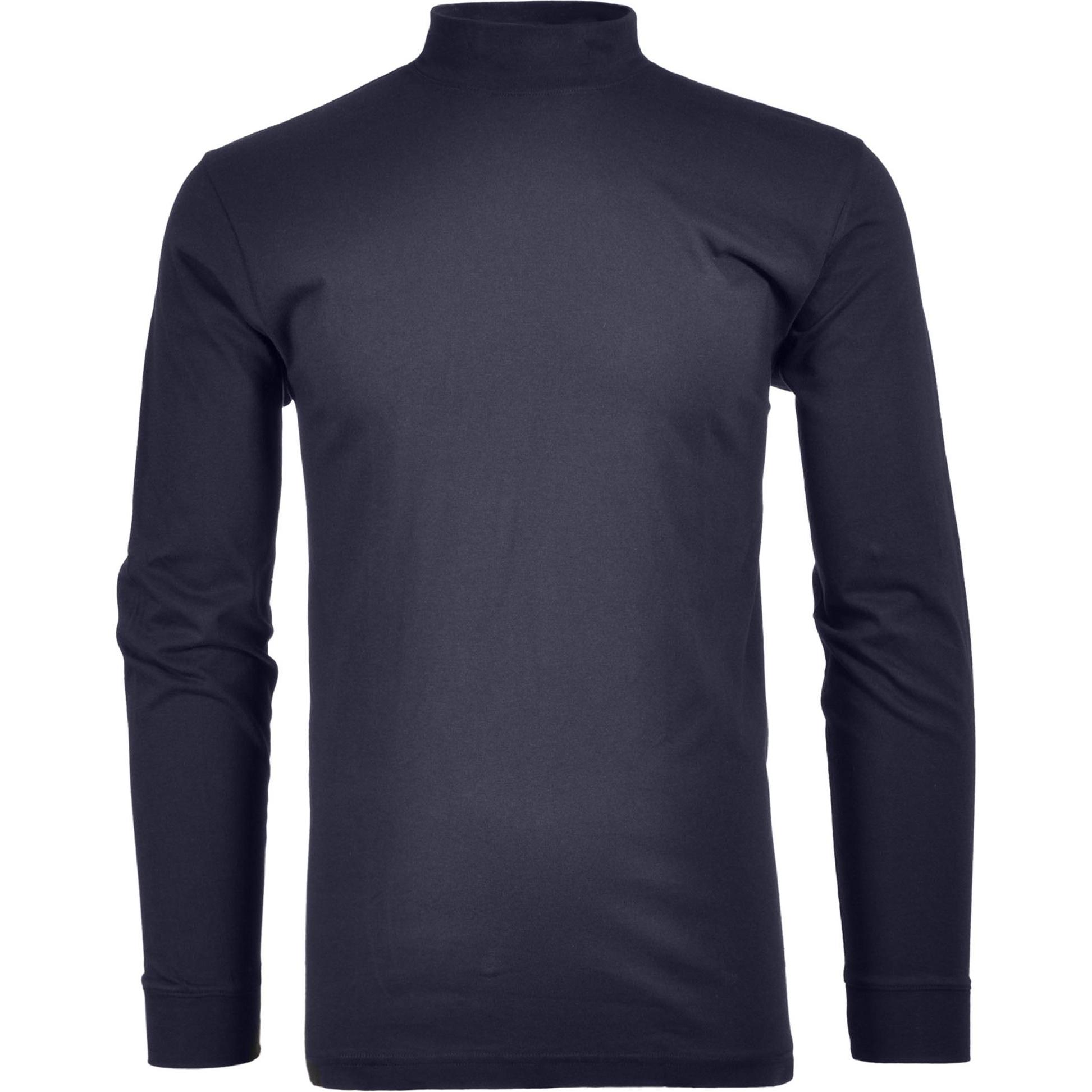 Ragman, Herren, Shirt, Longsleeve Casual Bequem sitzend, Blau, (S)