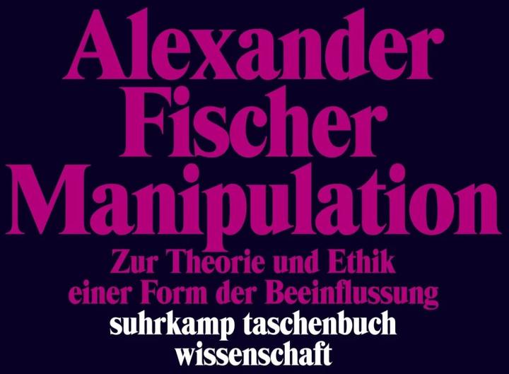 Produktbild Manipulation (Deutsch, Alexander Fischer, 2017)
