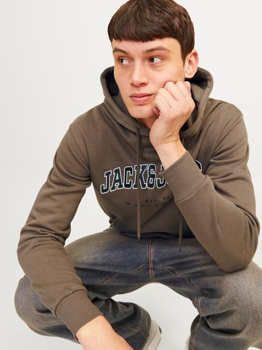 Actual product image Jack & Jones Jjecaleb Varsity Sweat Hood Noos (S)