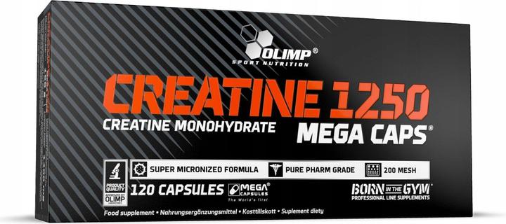 Produktbild Olimp Sport Nutrition Monohydrate (120 Stück, Kapseln, 125 g)