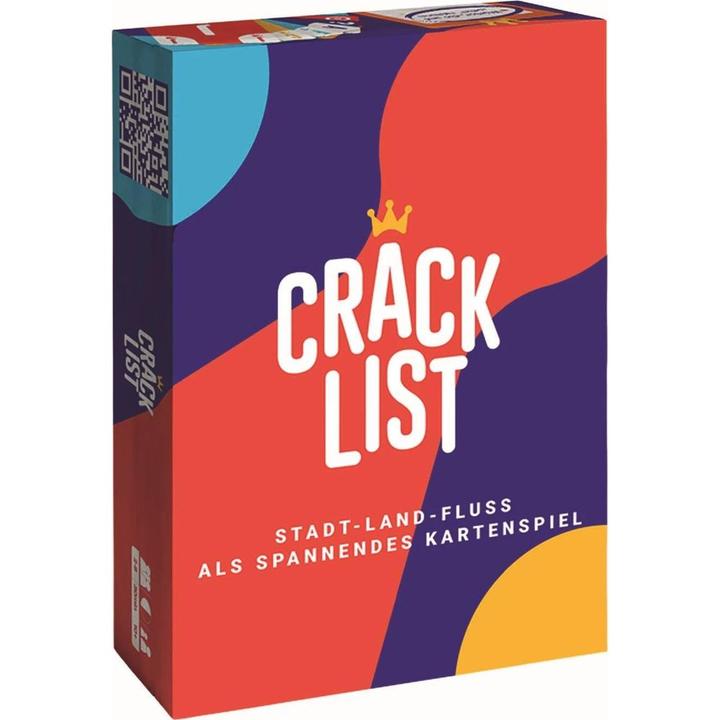 Produktbild Crack List (d) (Deutsch, 2 - 8 Spieler)