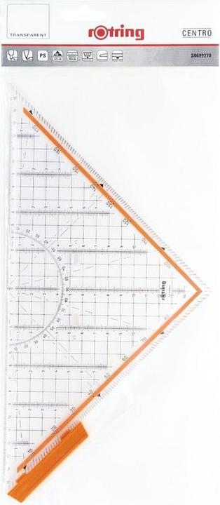 Produktbild Rotring Centro Geodreieck (32 cm)