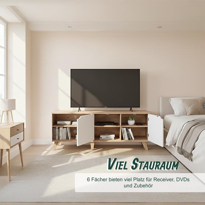 Produktbild Relaxdays TV-Lowboard (140 x 40 x 50 cm)