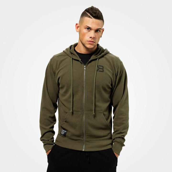 Immagine prodotto Better Bodies Stanton Cappuccio con zip VERDE KHAKI (S)