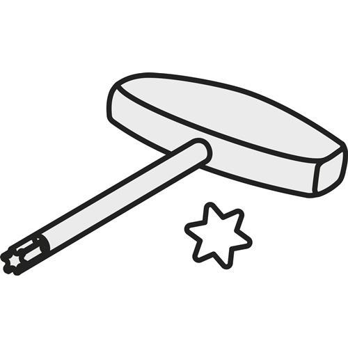 Pramet Torx-Schlssel ISO SDR T20-T Bruttogewicht 52,5g (SDR T20-T)