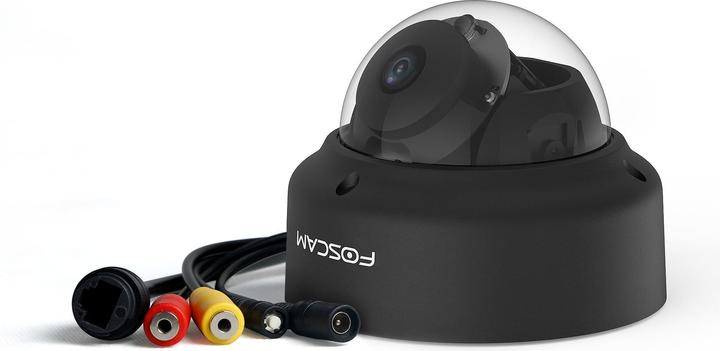 Actual product image Foscam D2EP - Full HD PoE Buiten IP Camera - Zwart (1920 x 1080 Pixels)