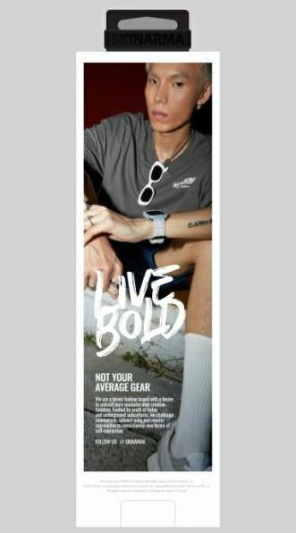 Produktbild Skinarma Strap Shokku to Apple Watch 49/45/44 MM frost (45 mm, 44 mm, 49 mm, Kunststoff, Silikon)