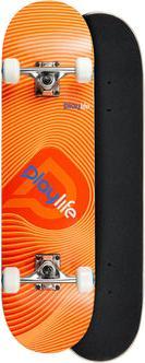 Productafbeelding Playlife Illusie oranje skateboard (8")