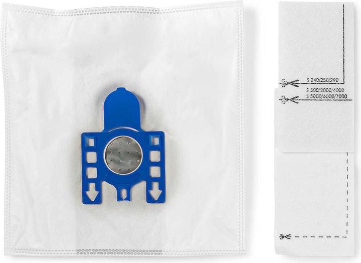 Actual product image Nedis Vacuum Cleaner Bag - for Miele FJM - 12 Dust Bags - 3 Microfilters - 3 Motorfilters - White (12 x)