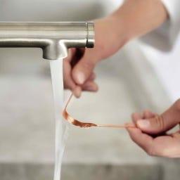 Image du produit Bam Baw gratte-langue ayuvédique cuivre (Racleur de langue, 1x)