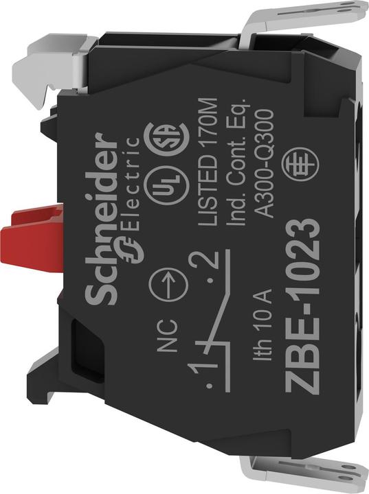 Actual product image Schneider Electric Auxiliary switch block 1NC, single f. ZBE1023